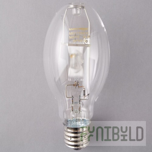 Satco S5829 175 Watt Cool White Clear Finish Metal Halide HID Light Bulb (ED28)