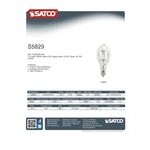 Satco S5829 175 Watt Cool White Clear Finish Metal Halide HID Light Bulb (ED28) Satco S5829 175 Watt Cool White Clear Finish Metal Halide HID Light Bulb (ED28)