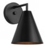 Canarm Emeri Matte Black Outdoor Wall Light - 120V, 60W