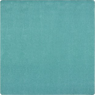 Joy Carpets Kid Essentials Just Kidding 12' Seafoam Square Area Rug Joy Carpets Kid Essentials Just Kidding 12' Seafoam Square Area Rug