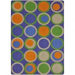 Joy Carpets Kid Essentials Circle Back 10' 9