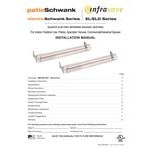 Schwank ES-4039-20 2 Stage Electric Stainless Steel Outdoor Patio Heater - 208V, 4000W Schwank ES-4039-20 2 Stage Electric Stainless Steel Outdoor Patio Heater - 208V, 4000W