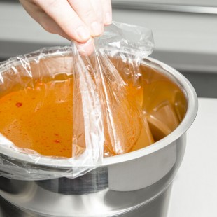 LK Packaging 4 Qt. Round PTL Pan Liner - 200/Case