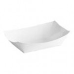 #300 3 lb. Solid Red Paper Food Tray - 250/Pack #300 3 lb. Solid Red Paper Food Tray - 250/Pack