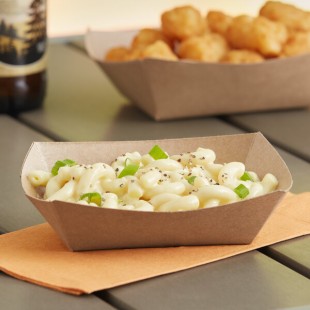Southern Champion #50 1/2 lb. Grease-Resistant Kraft Paper Food Tray - 1,000/Case