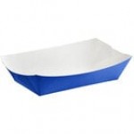 #500 5 lb. Natural Eco-Kraft Customizable Paper Food Tray - 500/Case #500 5 lb. Natural Eco-Kraft Customizable Paper Food Tray - 500/Case