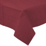 Creative Converting 953122 Burgundy 3-Ply Guest Towel / Buffet Napkin - 16/Pack Creative Converting 953122 Burgundy 3-Ply Guest Towel / Buffet Napkin - 16/Pack