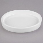Libbey Slenda 1.5 oz. Royal Rideau White Stacking Porcelain Oval Bowl - Sample Libbey Slenda 1.5 oz. Royal Rideau White Stacking Porcelain Oval Bowl - Sample
