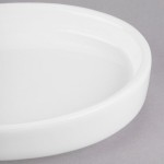 Libbey Slenda 1.5 oz. Royal Rideau White Stacking Porcelain Oval Bowl - Sample Libbey Slenda 1.5 oz. Royal Rideau White Stacking Porcelain Oval Bowl - Sample