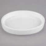 Libbey Slenda 1.5 oz. Royal Rideau White Stacking Porcelain Oval Bowl - Sample Libbey Slenda 1.5 oz. Royal Rideau White Stacking Porcelain Oval Bowl - Sample
