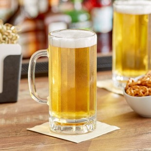 Acopa 22 oz. Paneled Beer Mug - Sample