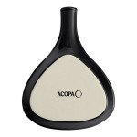 Acopa 10 oz. Black Stoneware Fry Pan Server - 12/Case Acopa 10 oz. Black Stoneware Fry Pan Server - 12/Case