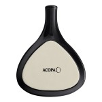Acopa 10 oz. Black Stoneware Fry Pan Server - 12/Case Acopa 10 oz. Black Stoneware Fry Pan Server - 12/Case