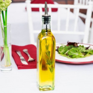 TableCraft 16 oz. Olive Oil Cruet with Pourer - 12/Case