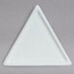 G.E.T. Enterprises DT200WW Bugambilia Classic Textured Finish White Resin-Coated Aluminum 4 1/2