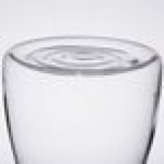 GET GL-CRF-52 Silhouette 52 oz. Glass Decanter with Dripless Stainless Steel Lid