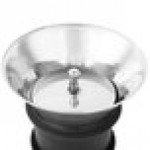 GET GL-CRF-52 Silhouette 52 oz. Glass Decanter with Dripless Stainless Steel Lid