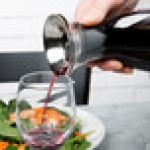 GET GL-CRF-52 Silhouette 52 oz. Glass Decanter with Dripless Stainless Steel Lid
