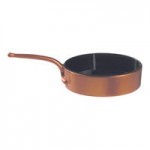 Solia Eskoffie 1.4 oz. Saucepan White Porcelain Mini Dish - 144/Case