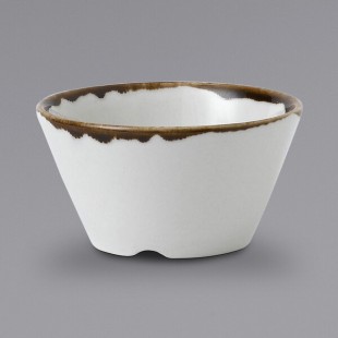 Dudson Harvest 3 oz. Natural China Sauce Dish by Arc Cardinal - 12/Case Dudson Harvest 3 oz. Natural China Sauce Dish by Arc Cardinal - 12/Case