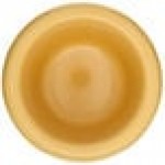 Carlisle S27522 1.5 oz. Honey Yellow Smooth Melamine Ramekin - 48/Case
