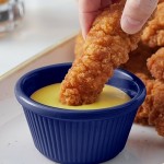 Acopa 4 oz. Blue Fluted Melamine Ramekin - 12/Case Acopa 4 oz. Blue Fluted Melamine Ramekin - 12/Case