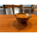 Choice 1.5 oz. Hammered Stainless Steel Round Sauce Cup - 12/Pack