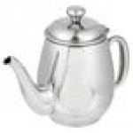 Vollrath 46593 Orion 12 oz. Mirror-Finished Stainless Steel Coffee / Tea Pot