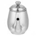 Vollrath 46593 Orion 12 oz. Mirror-Finished Stainless Steel Coffee / Tea Pot