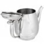 Vollrath 46593 Orion 12 oz. Mirror-Finished Stainless Steel Coffee / Tea Pot