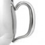 Vollrath 46593 Orion 12 oz. Mirror-Finished Stainless Steel Coffee / Tea Pot