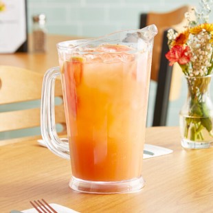 GET P-1064-1-CL 60 oz. Clear SAN Pitcher - 12/Pack GET P-1064-1-CL 60 oz. Clear SAN Pitcher - 12/Pack