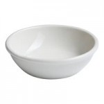 Ariane Miniature 3.56 oz. Ivory Square Porcelain Bowl - 18/Case