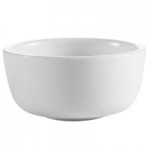 CAC MB-8 Clinton 1.5 Qt. Bright White Rolled Edge China Salad / Pasta Bowl - 24/Case