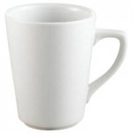 CAC MB-8 Clinton 1.5 Qt. Bright White Rolled Edge China Salad / Pasta Bowl - 24/Case