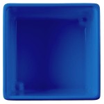 TableCraft CW4024CBL Contemporary Collection Cobalt Blue 1 Qt. Straight Sided Bowl