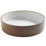 Cal-Mil Hudson 72 oz. White Raised Rim Melamine Bowl - 6/Case
