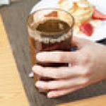 Cambro NT20153 Newport 22 oz. Amber Customizable SAN Plastic Tumbler - 36/Case Cambro NT20153 Newport 22 oz. Amber Customizable SAN Plastic Tumbler - 36/Case