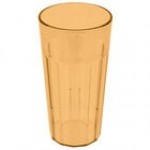 Cambro NT20153 Newport 22 oz. Amber Customizable SAN Plastic Tumbler - 36/Case Cambro NT20153 Newport 22 oz. Amber Customizable SAN Plastic Tumbler - 36/Case