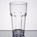 Carlisle 582207 Louis 22 oz. Clear SAN Plastic Tumbler - 24/Case