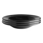 Elite Global Solutions D878RR Pebble Creek Black 12 oz. Pasta / Soup Bowl - 6/Case Elite Global Solutions D878RR Pebble Creek Black 12 oz. Pasta / Soup Bowl - 6/Case