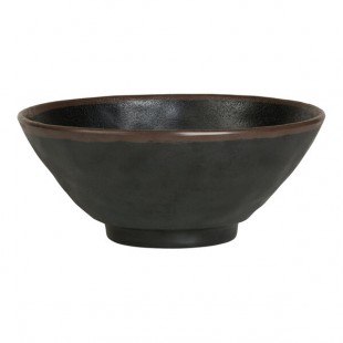 Delfin Greystone from Steelite International 50.5 oz. Black Melamine Bowl - 24/Case Delfin Greystone from Steelite International 50.5 oz. Black Melamine Bowl - 24/Case