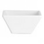 Creations Polar White from Steelite International 3 oz. Melamine Square Bowl - 72/Case Creations Polar White from Steelite International 3 oz. Melamine Square Bowl - 72/Case