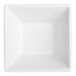 Creations Polar White from Steelite International 3 oz. Melamine Square Bowl - 72/Case Creations Polar White from Steelite International 3 oz. Melamine Square Bowl - 72/Case