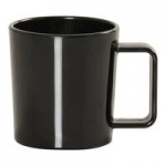 Cal-Mil Botanica 8 oz. Black Melamine Bowl