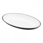 American Metalcraft Dual-Tone 85 oz. Black / White Melamine Bowl American Metalcraft Dual-Tone 85 oz. Black / White Melamine Bowl