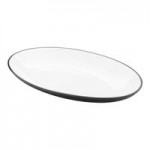 American Metalcraft Dual-Tone 85 oz. Black / White Melamine Bowl American Metalcraft Dual-Tone 85 oz. Black / White Melamine Bowl