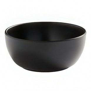 American Metalcraft Ani 16 oz. Black Round Melamine Bowl - 4/Case American Metalcraft Ani 16 oz. Black Round Melamine Bowl - 4/Case