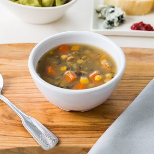 GET B-45-DW Diamond White 10 oz. Bouillon Bowl - 24/Case