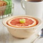 Acopa Foundations 13 oz. Tan Narrow Rim Melamine Grapefruit Bowl - 12/Case Acopa Foundations 13 oz. Tan Narrow Rim Melamine Grapefruit Bowl - 12/Case